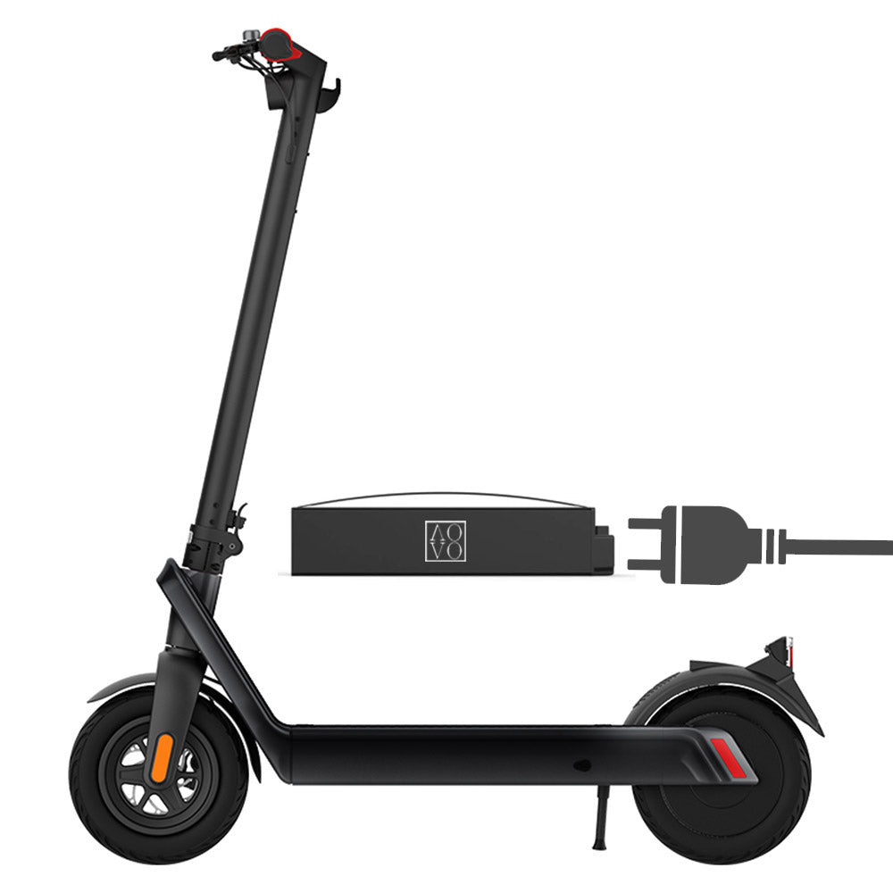 AOVO X9 Pro Max 10" összecsukható elektromos robogó, 550 W (1100 W maximális teljesítmény) motor 48 V 15,6 Ah akkumulátor