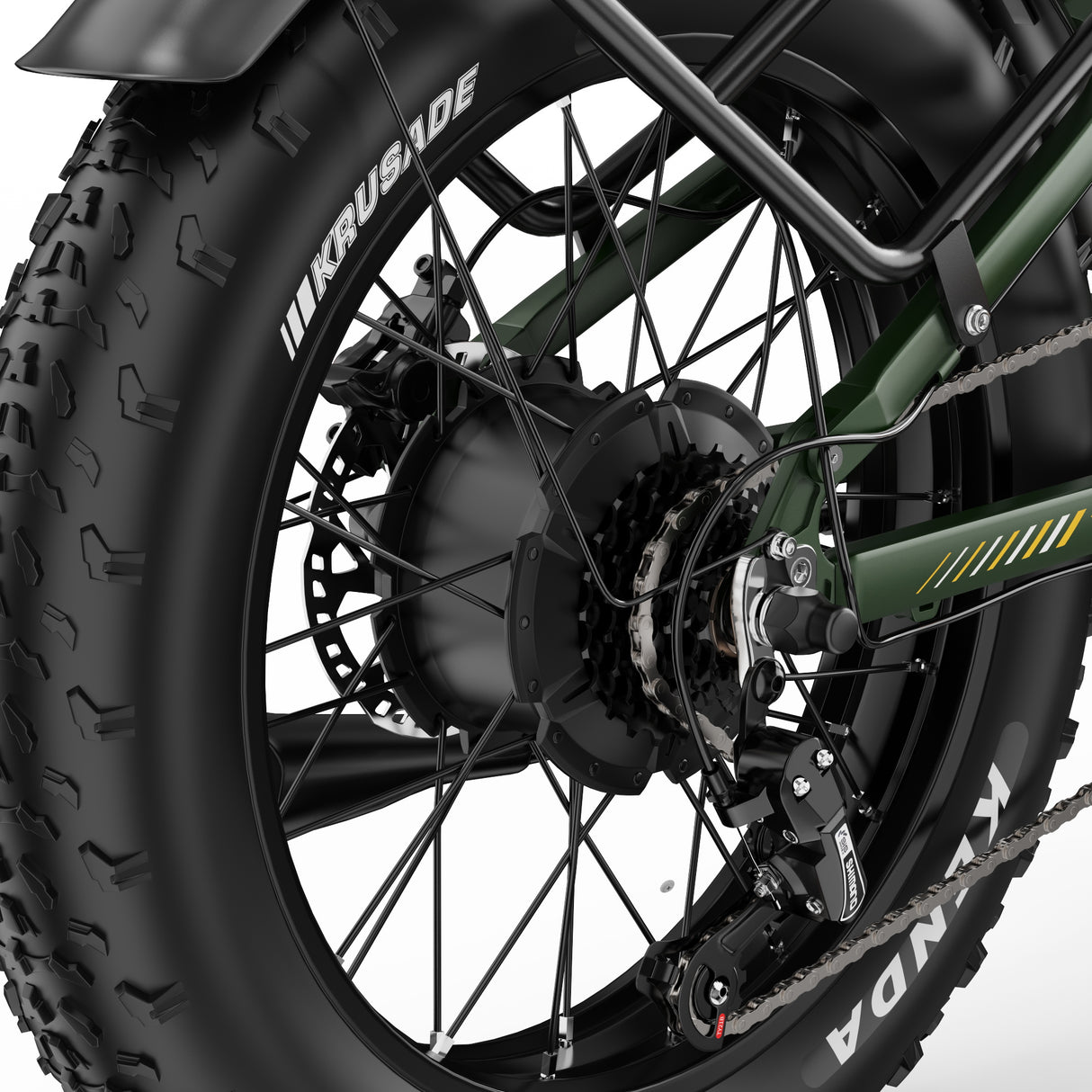 APEFOX RH20 20" Folding E-Bike 1500W Motor 48V 22.5Ah Battery