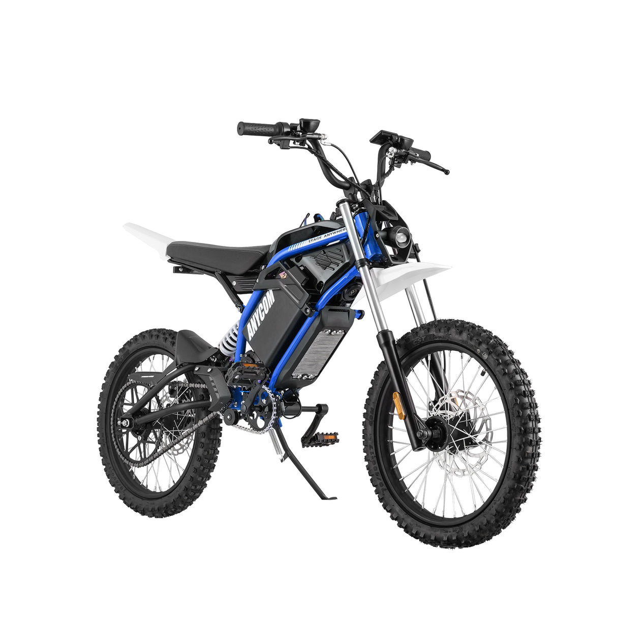 「STREET LEGAL」ANYCOM DB1 17“ Off Road Electric Bike 2000W Peak Mid-Drive Motor 48V 28Ah Battery