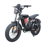 BAOLUJIE DM2001 20" Off-Road E-Bike 2000W Motor 60V 30Ah Battery