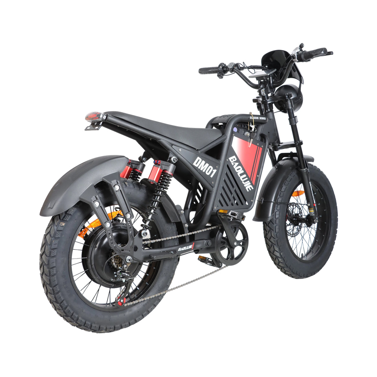 BAOLUJIE DM2001 20" Off-Road E-Bike 2000W Motor 60V 30Ah Battery