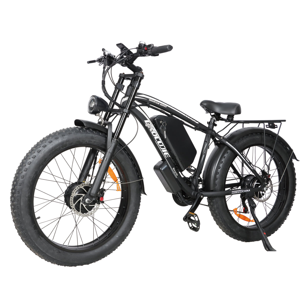 BAOLUJIE DP-2602 26" Fat-Tire E-Bike 2000W Motor 48V 23Ah Battery