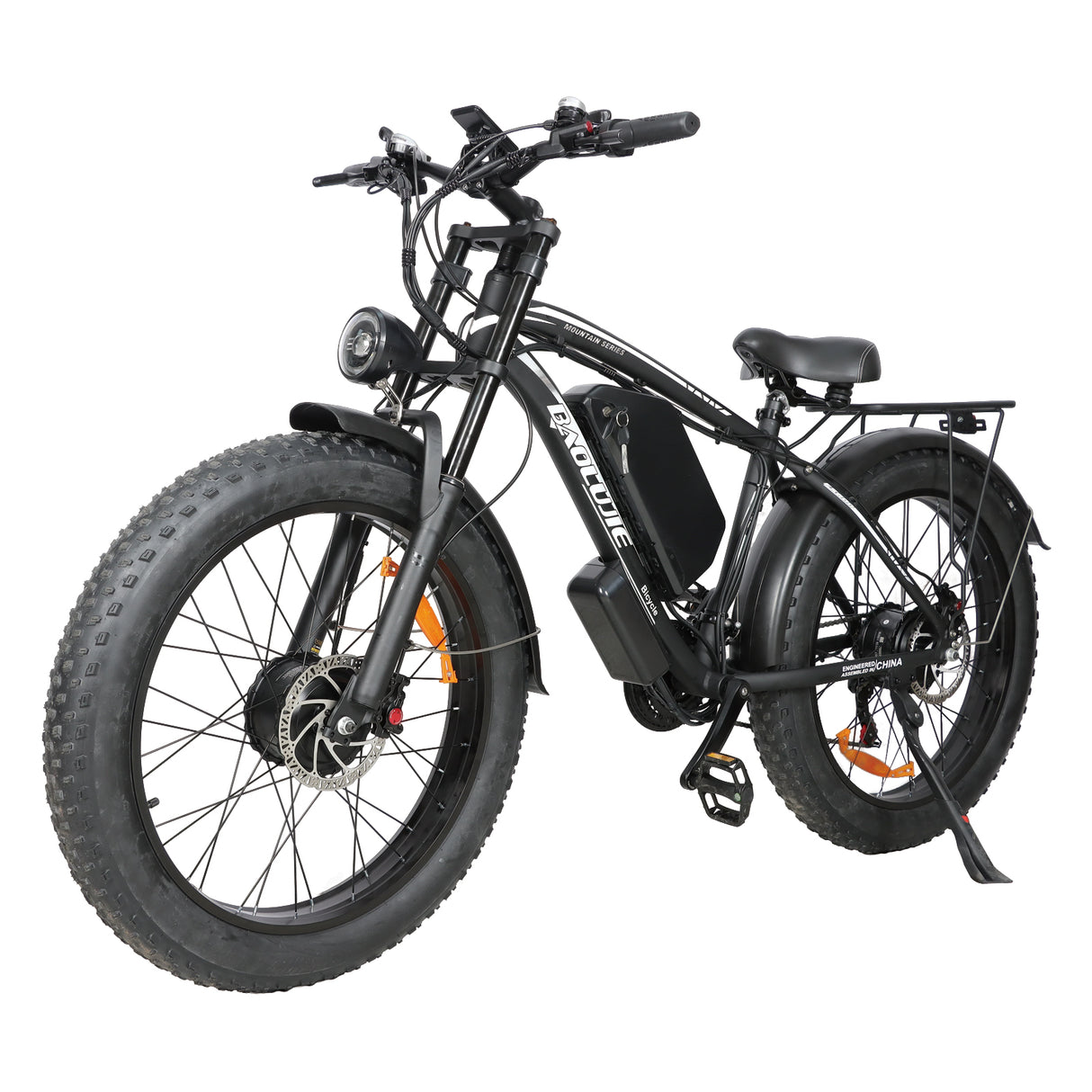 BAOLUJIE DP-2602 26" Fat-Tire E-Bike 2000W Motor 48V 23Ah Battery
