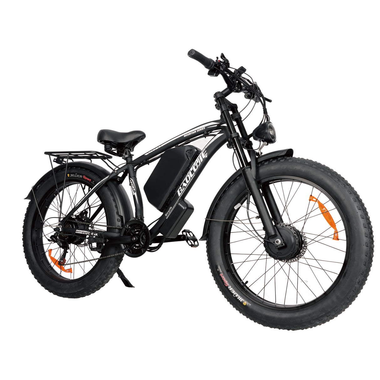 BAOLUJIE DP-2602 26" Fat-Tire E-Bike 2000W Motor 48V 23Ah Battery