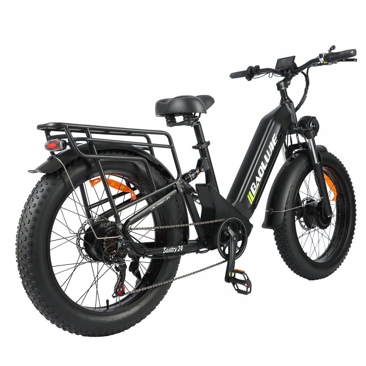 BAOLUJIE P7 2401 24" Step-Thru E-Bike 2000W Motor 48V 20Ah Battery