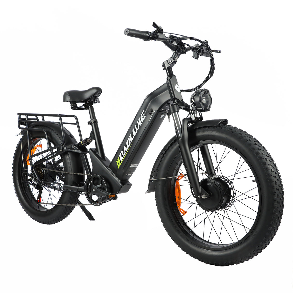 BAOLUJIE P7 2401 24" Step-Thru E-Bike 2000W Motor 48V 20Ah Battery