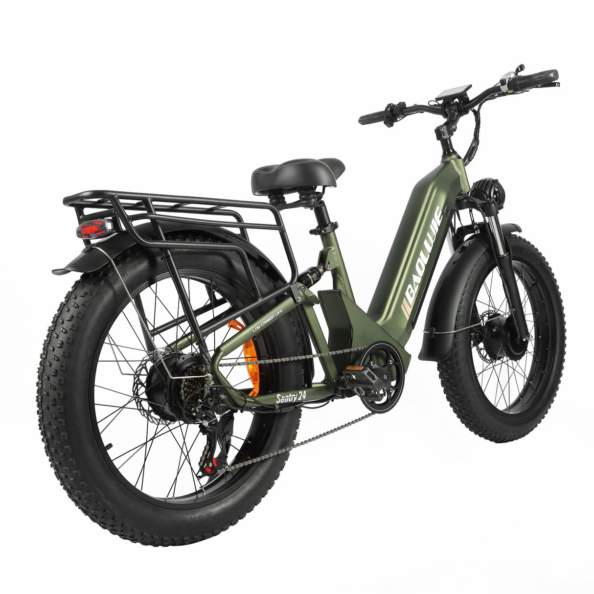 BAOLUJIE P7 2401 24" Step-Thru E-Bike 2000W Motor 48V 20Ah Battery