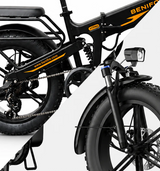 BENIFORE X1T PRO 20" Fat-Tire E-Bike 15000W Peak Motor 48V 20Ah Battery