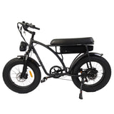 BEZIOR XF001 20*4.0" Fat Tires Retro Electric All-Terrain Bike 1000W Motor 48V 12.5Ah Battery