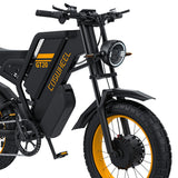 COSWHEEL GT20 Pro 20" Electric Dirt Motorbike 1000W*2 Dual Motor Motor 48V 40Ah Battery