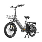 COSWHEEL HQ20 20" Cargo Electric Bike 1300W Peak Motor 48V 19.2Ah Battery