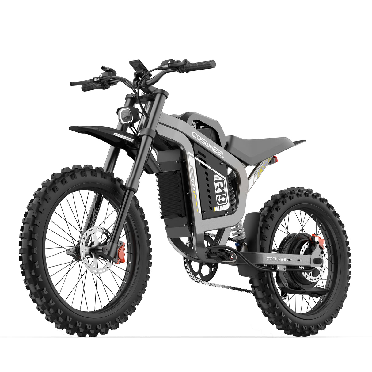 COSWHEEL R19 19" Electric Dirt Motorbike 3000W Motor 72V 40Ah Battery