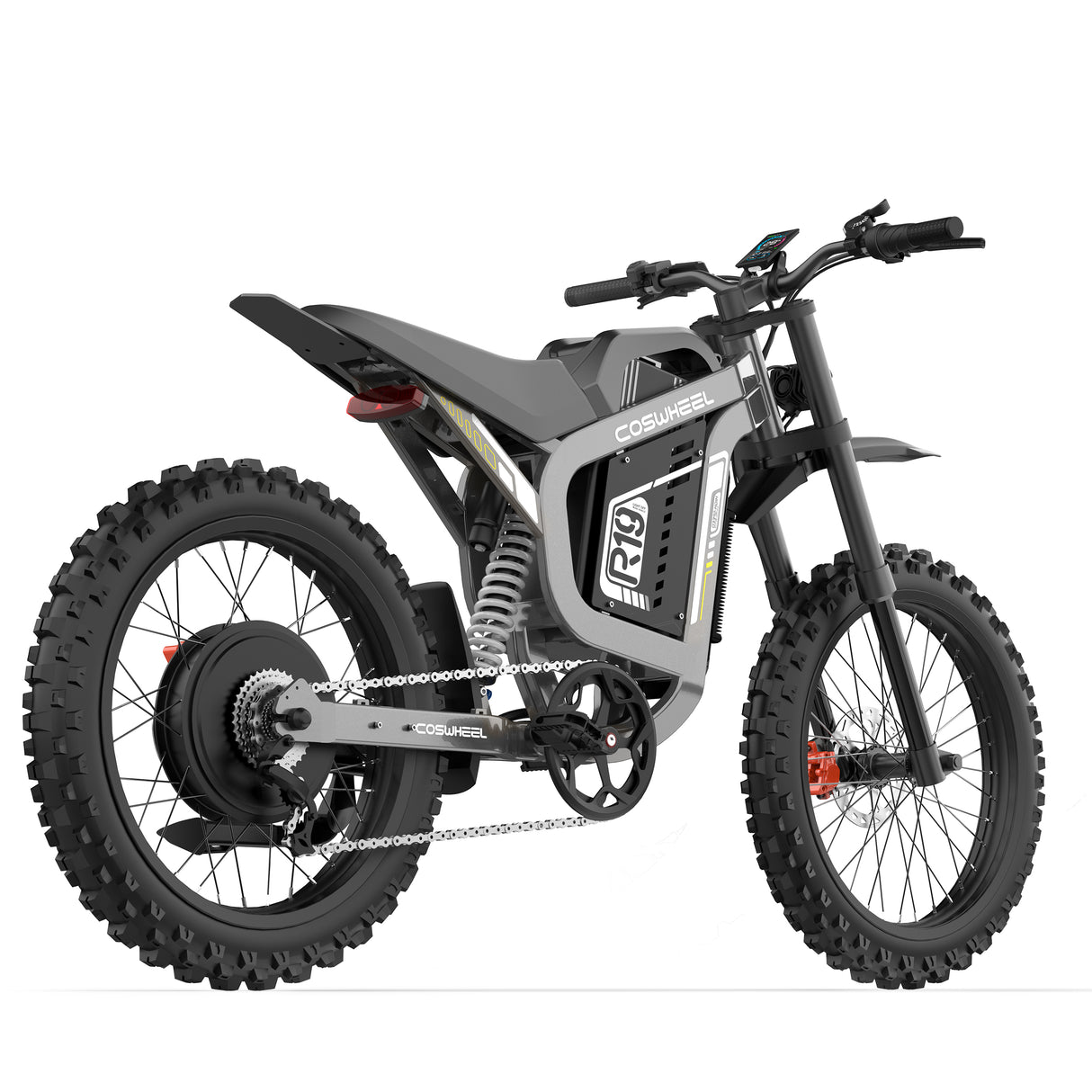 COSWHEEL R19 19" Electric Dirt Motorbike 3000W Motor 72V 40Ah Battery