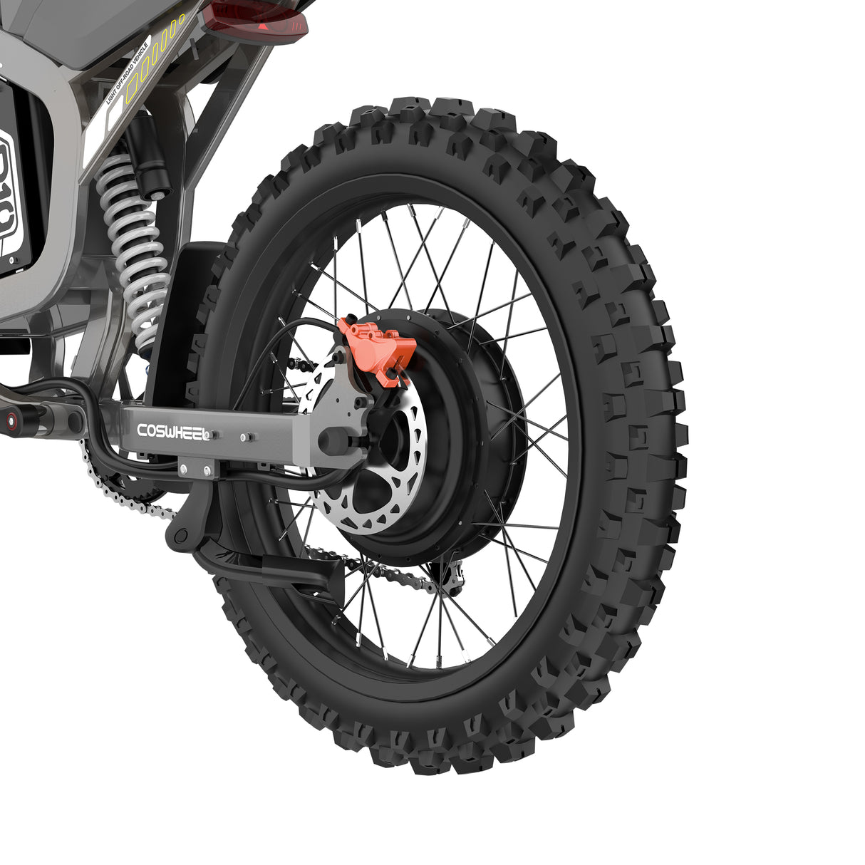 COSWHEEL R19 19" Electric Dirt Motorbike 3000W Motor 72V 40Ah Battery