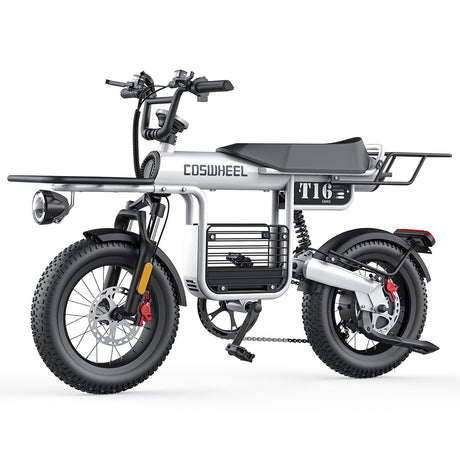 COSWHEEL T16 16" Cargo Electric Bike 500W Motor 48V 20Ah Battery
