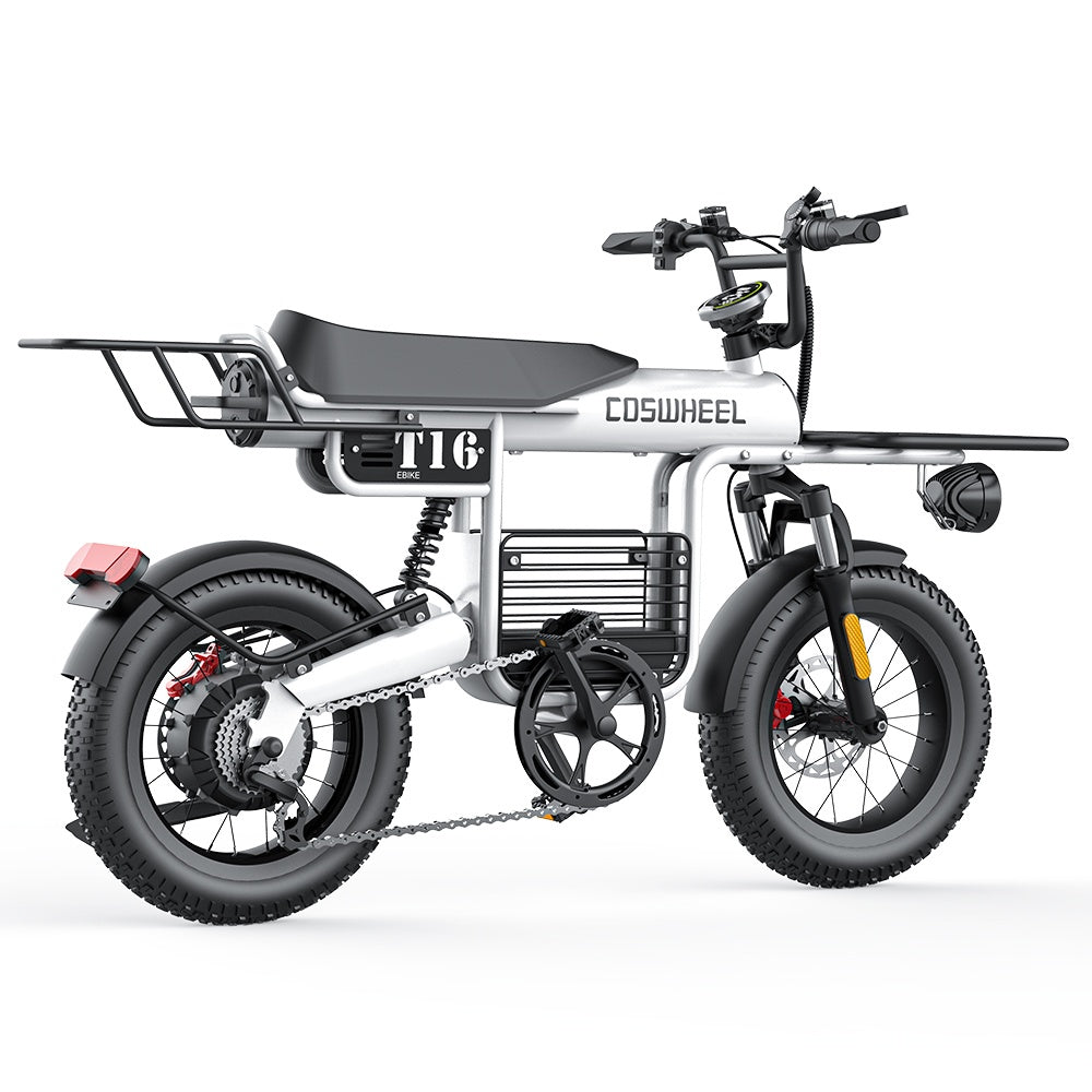 COSWHEEL T16 16" Cargo Electric Bike 500W Motor 48V 20Ah Battery