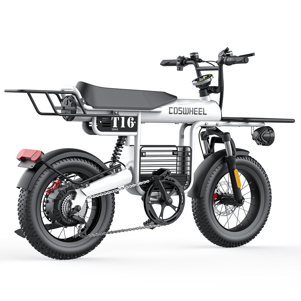 COSWHEEL T16 16" Cargo Electric Bike 500W Motor 48V 20Ah Battery