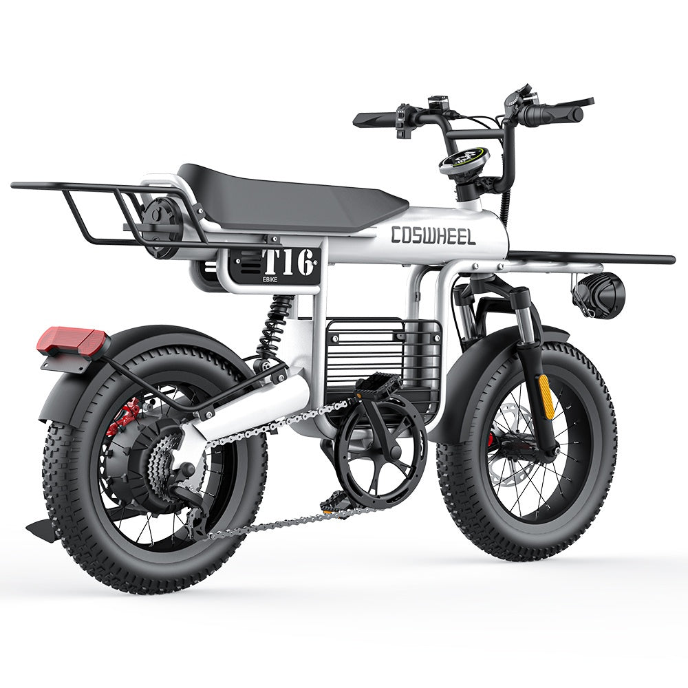 COSWHEEL T16 16" Cargo Electric Bike 500W Motor 48V 20Ah Battery