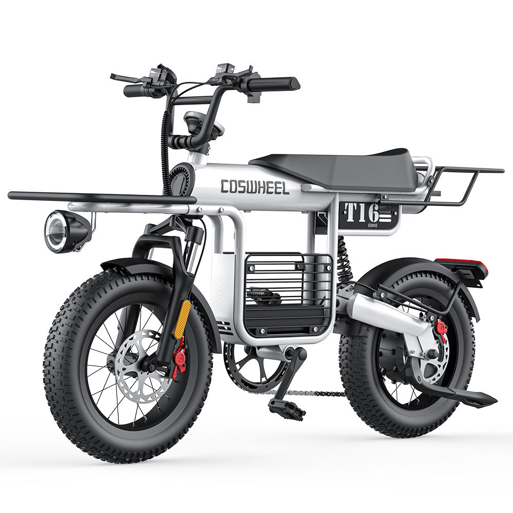 COSWHEEL T16 16" Cargo Electric Bike 500W Motor 48V 20Ah Battery