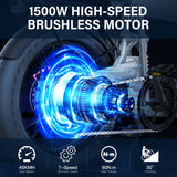 COSWHEEL T20 20" Electric Dirt Motorbike 1000W Motor Motor 48V 20Ah Battery