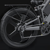 COSWHEEL T26 26" Fat Tire Off-Road Electric Bike 1000W Motor 48V 25Ah Battery