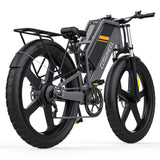 COSWHEEL T26 26" Fat Tire Off-Road Electric Bike 1000W Motor 48V 25Ah Battery