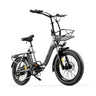 COSWHEEL Y20L 20" Step-Thru Electric Bike Peak 1200W Motor 48V 15Ah Battery