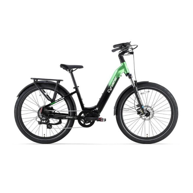grace mountainbike CYRUSHER Grace 27.5“ City Electric Bike 250W Motor 48V 15Ah Battery – Gleeride