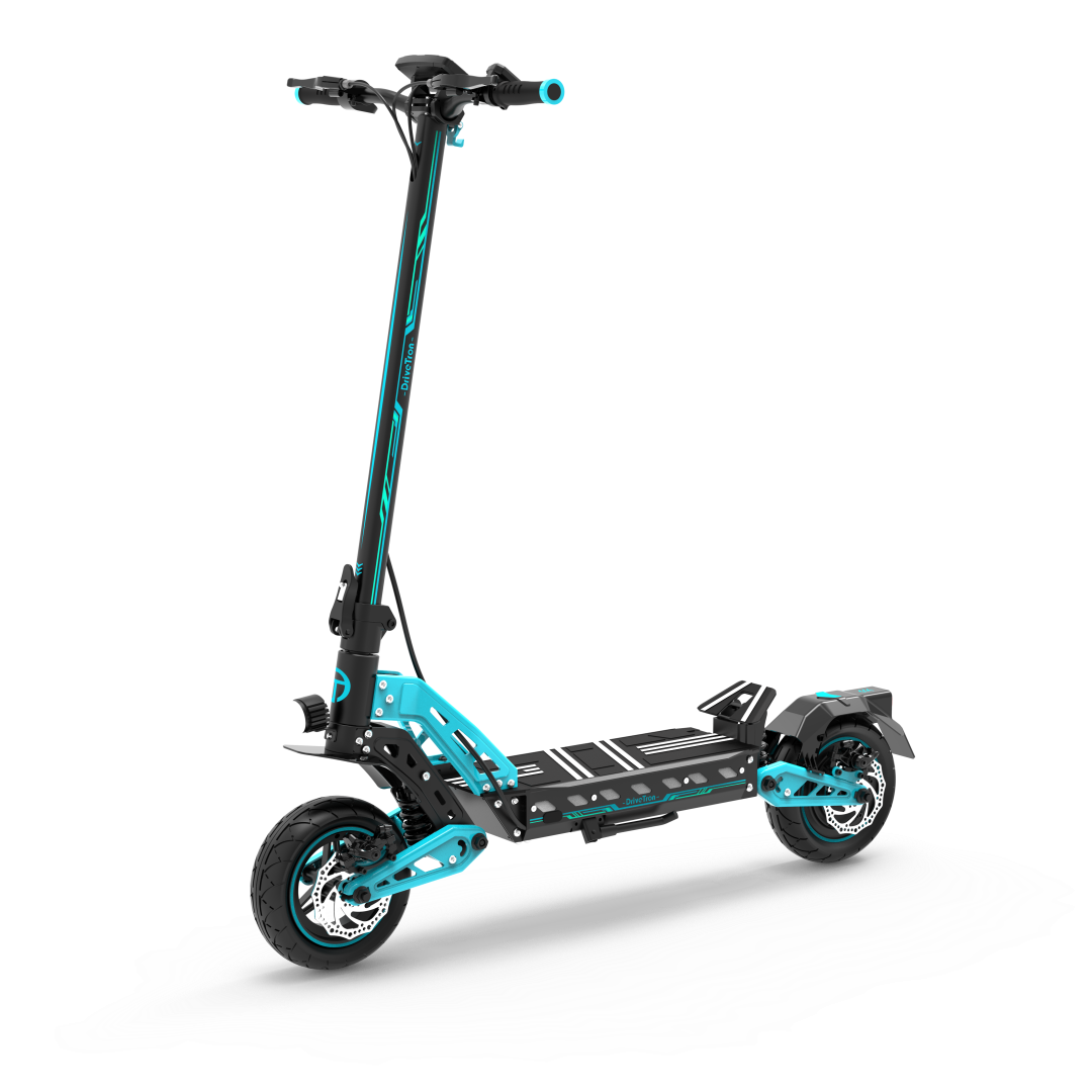 DRIVETRON DT10 10" Folding Electric Scooter 1000W Motor 48V 15.6Ah Battery
