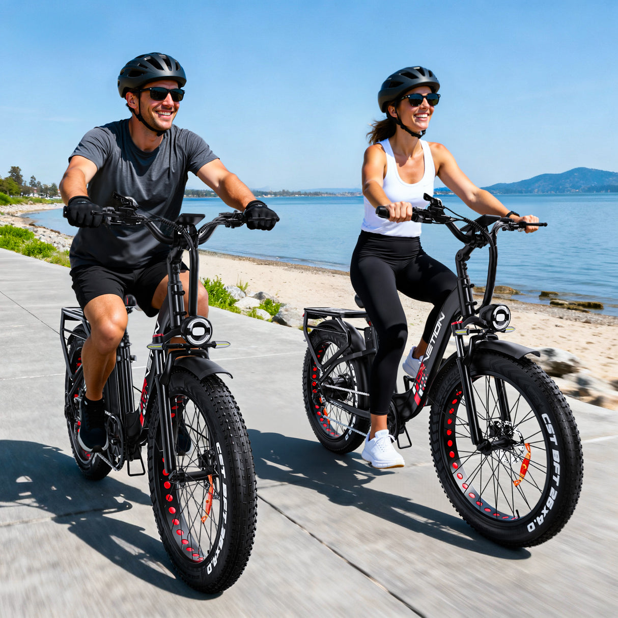 DRVETION CTR26 26" Step-Thru E-Bike 1000W Peak Motor 48V 15AH/20Ah Battery