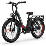 DRVETION CTR26 26" Step-Thru E-Bike 1000W Peak Motor 48V 15AH/20Ah Battery