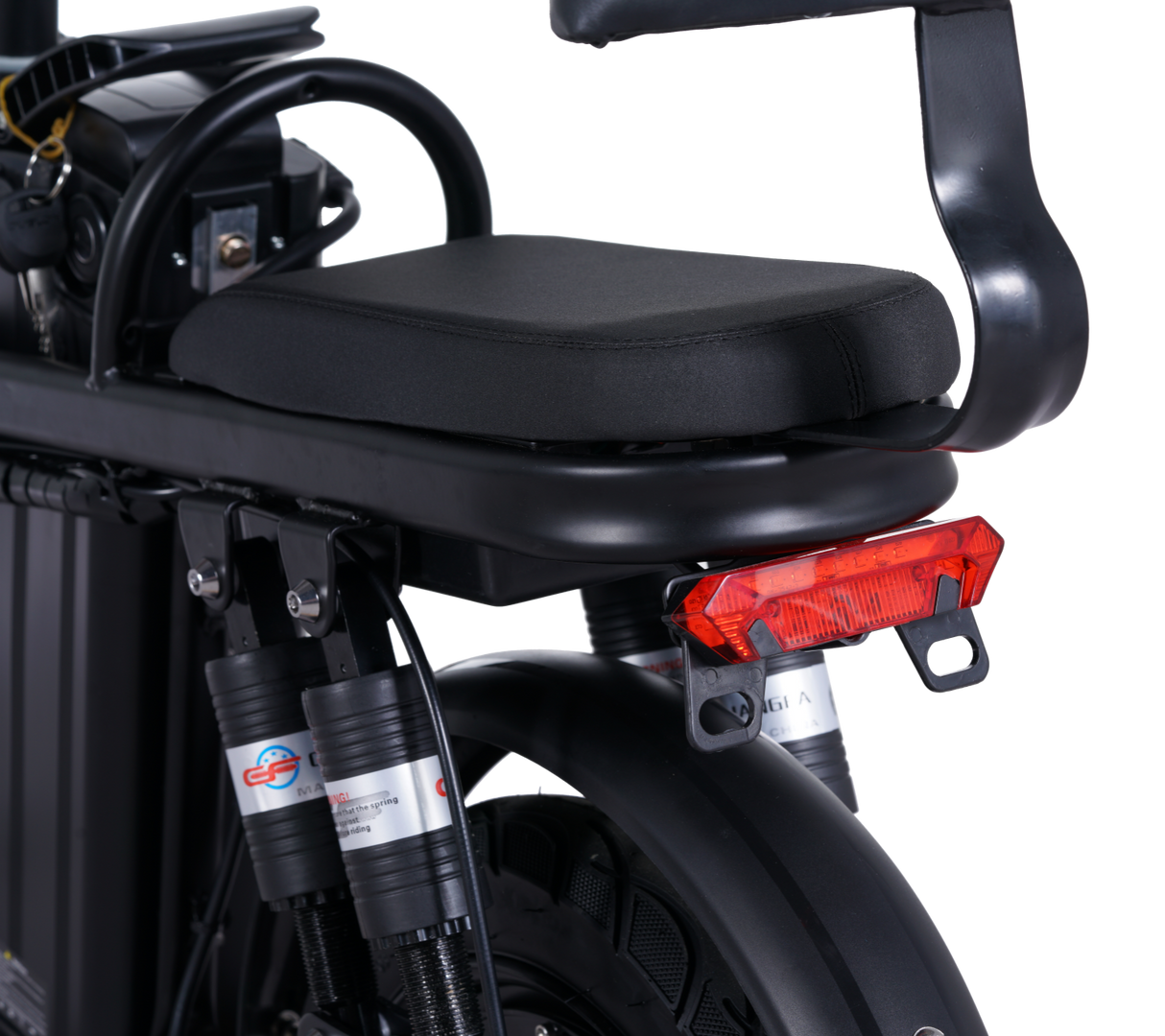 GLEERIDE A9 14" Mini Folding Electric Bike 750W Peak Motor 48V 15Ah Battery