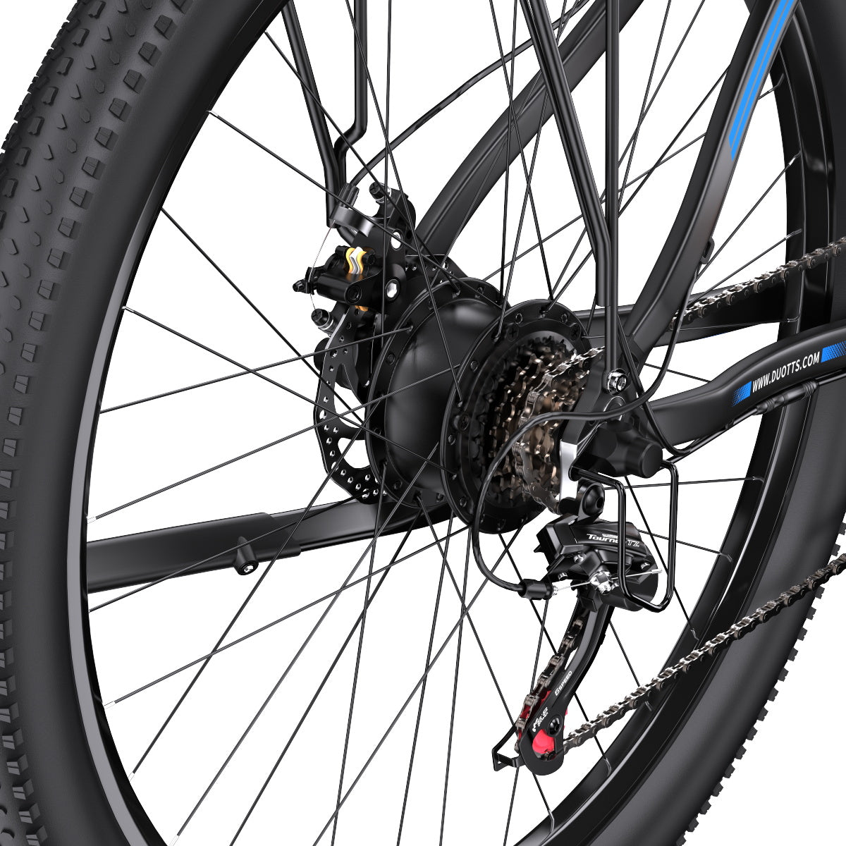 DUOTTS C29 29" Mountain Electric Bike 750W Motor 48V 15Ah Battery