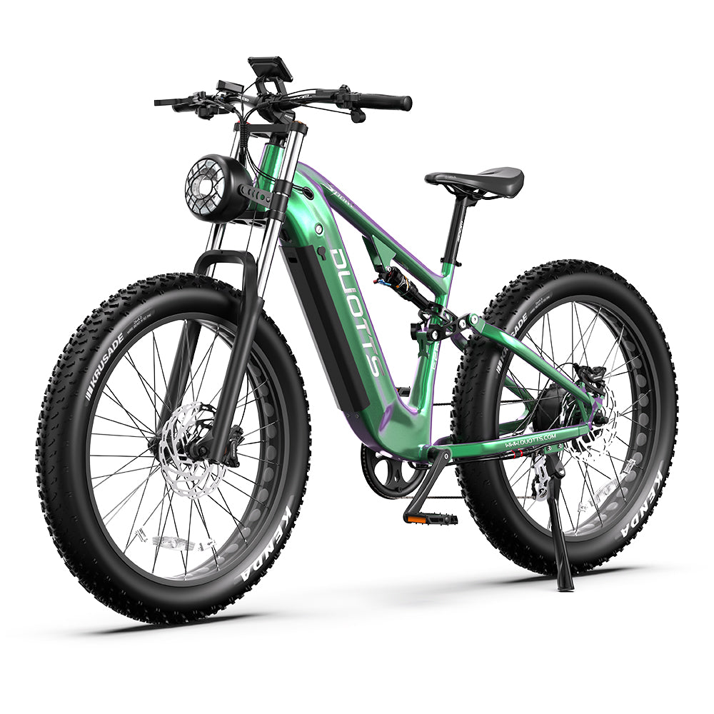 DUOTTS E26 26" Fat Tire Mountain Electric Bike 750W Motor 48V 20Ah Battery