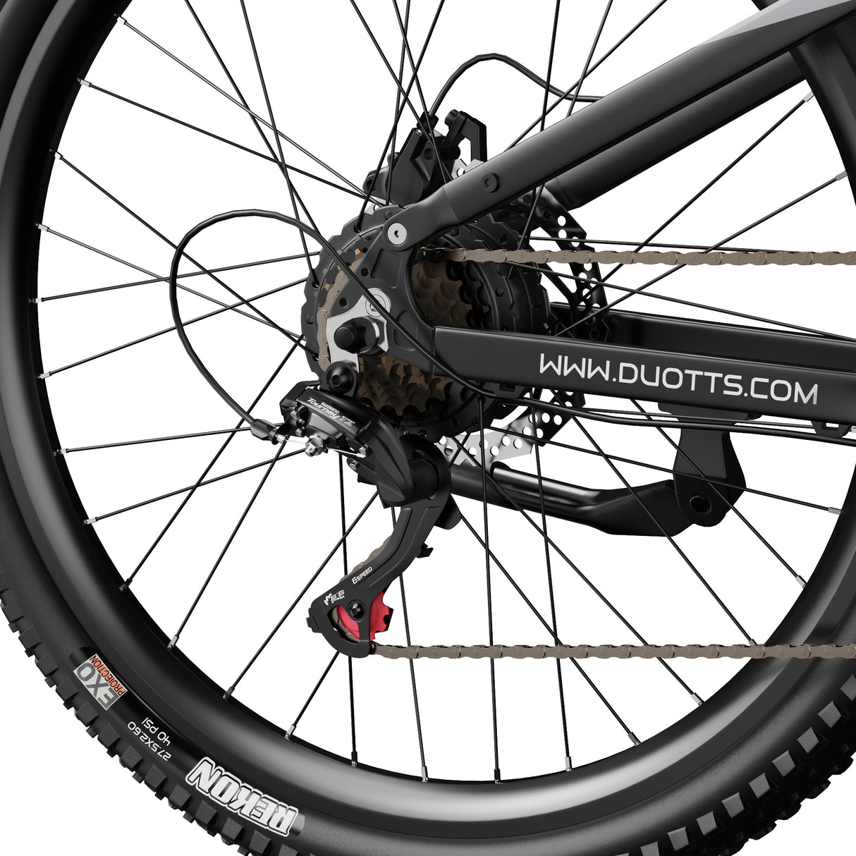 DUOTTS E29 27.5" Fat Tire Electric Dirt Bike 250W Motors 48V 13.5Ah Battery