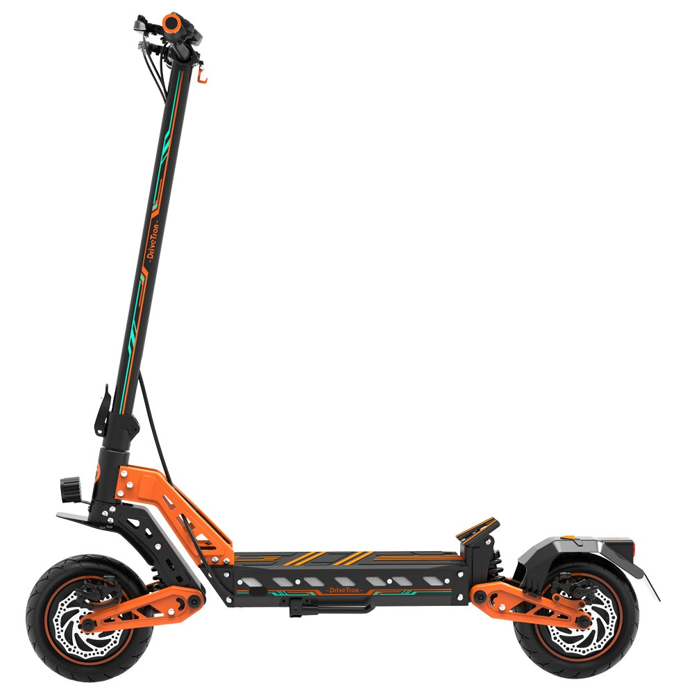 DRIVETRON DT10 10" Off-Road Electric Scooter 1200W*2 Dual Motor 52V 20.8Ah Battery(Turn Signal Version)