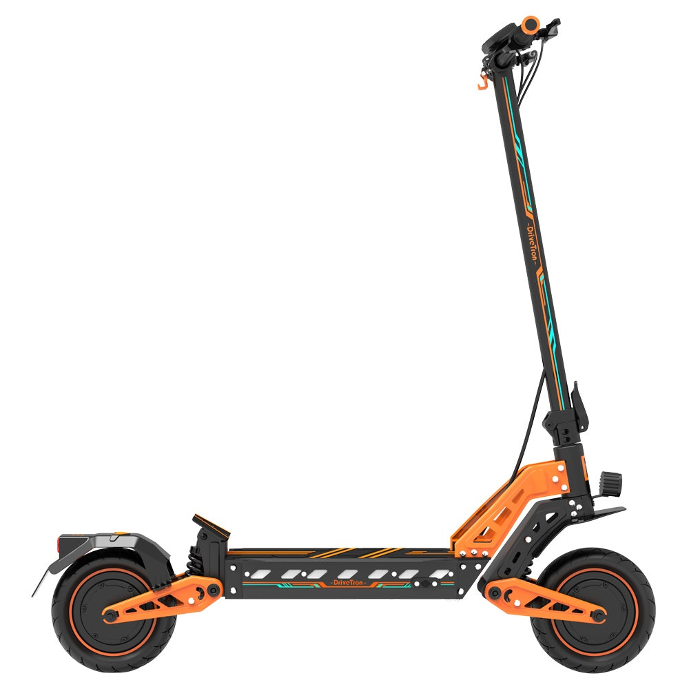 DRIVETRON DT10 10" Off-Road Electric Scooter 1200W*2 Dual Motor 52V 20.8Ah Battery(Turn Signal Version)