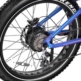 DUOTTS E26 26" SUV Fat Tire Electric Mountain Bike 750W Motor 48V 20Ah Battery