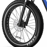 DUOTTS E26 26" SUV Fat Tire Electric Mountain Bike 750W Motor 48V 20Ah Battery