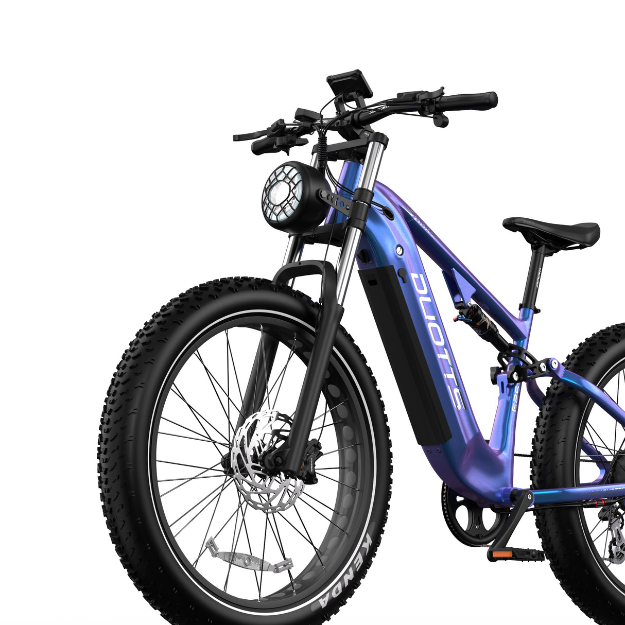 DUOTTS E26 26" SUV Fat Tire Electric Mountain Bike 750W Motor 48V 20Ah Battery