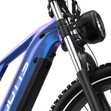 DUOTTS E26 26" SUV Fat Tire Electric Mountain Bike 750W Motor 48V 20Ah Battery