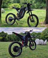 EKXBIKE X21 Max 19" Electric Dirt Bike Dual Hydraulic Shock 3000W Motor 60V 30Ah Battery