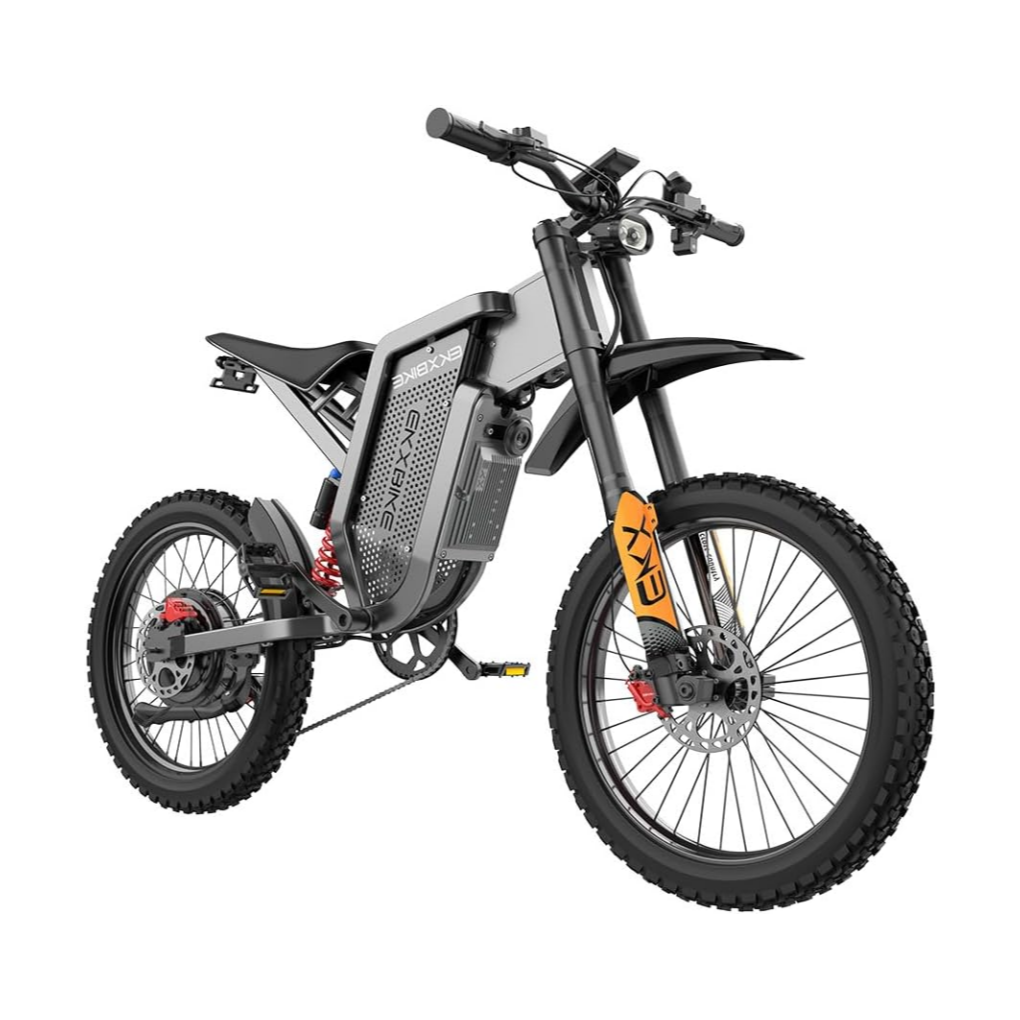 EKXBIKE X21 Max 19" Electric Dirt Bike Dual Hydraulic Shock 3000W Motor 60V 30Ah Battery
