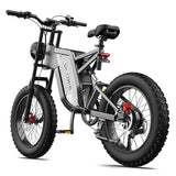 EKXBIKE X20 20" Off Road Electric Bike 2000W Motor 48V 35Ah Battery