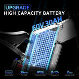 EKXBIKE X21 20" Electric Dirt Bike 2000W Motor 48V 35Ah Battery