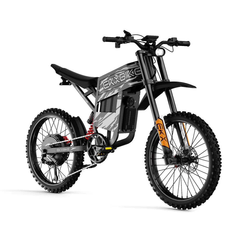 EKXBIKE TX1 19" Off-Road E-Bike 6000W Peak Motor 60V 30Ah Battery