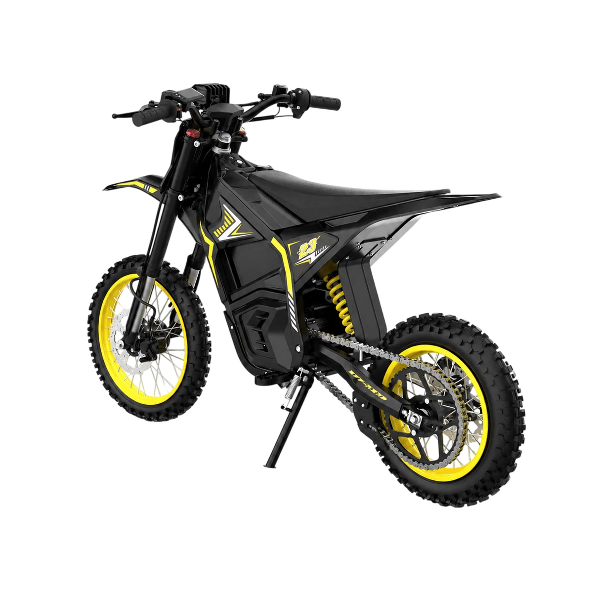 QWAYQ  EM04  5TH 14''  Off-Road 1200W (2600w Peak) Motor Electric Mini Dirt Bike for Teens & Adults 48V 20.8AH Battery