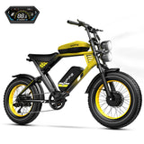 ENFFE EAES-2D Ultra 20" Off Road Electric Bike 3000W Dual Motor 48V 45Ah Dual Battery
