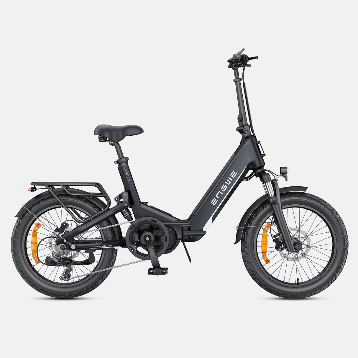 ENGWE L20 3.0 Pro 20" Step-Thru Electric Bike 250W Motor 48V 15Ah Battery