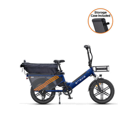 ENGWE LE20 20" Step-Thru Electric Cargo Bike 250W Motor 48V 19.2Ah Battery (Only EU)